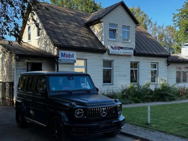 Vegu Auto servisa ēka Jūrmalā — Ventspils šoseja 27, Sloka